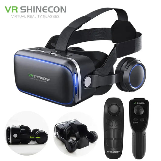 VR Headset with Remote Control – Ultimate Virtual Reality Gaming & Entertainment